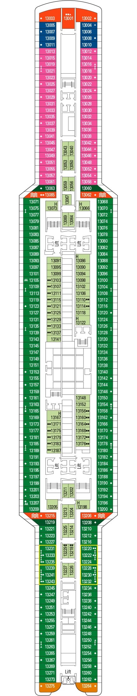 13 13